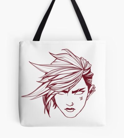Arcane Vi Fearless Silhouette Tote Bag