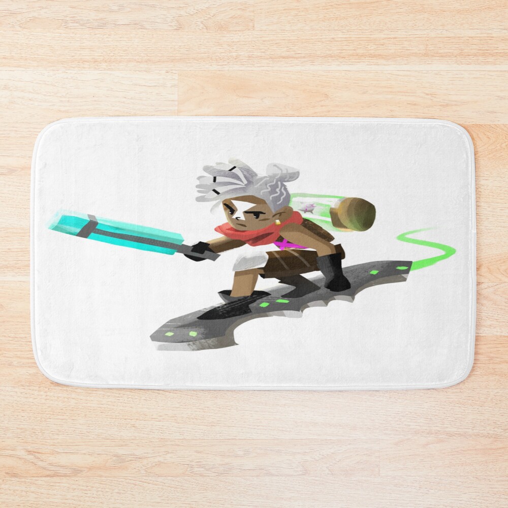 Arcane Time Traveller Chibi Bath Mat