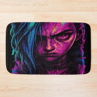Arcane Angry Jinx Fury Bath Mat