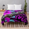 Arcane Bazooka Boom Chaos Throw Blanket