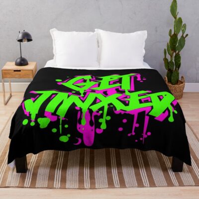 Arcane Get Jinxed Chaos Throw Blanket