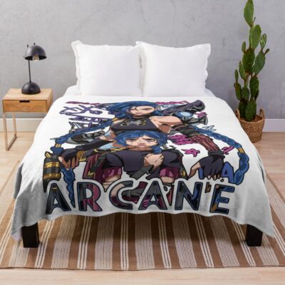 Arcane Jinx Chaos Legacy Throw Blanket
