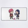 Arcane Chibi Vi Caitlyn Cupcake Mouse Pad