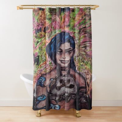 Arcane Jinx Chaos Queen Shower Curtain