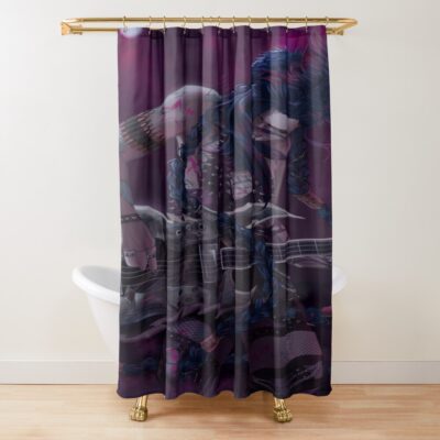 Arcane Punk Rock Jinx Shower Curtain
