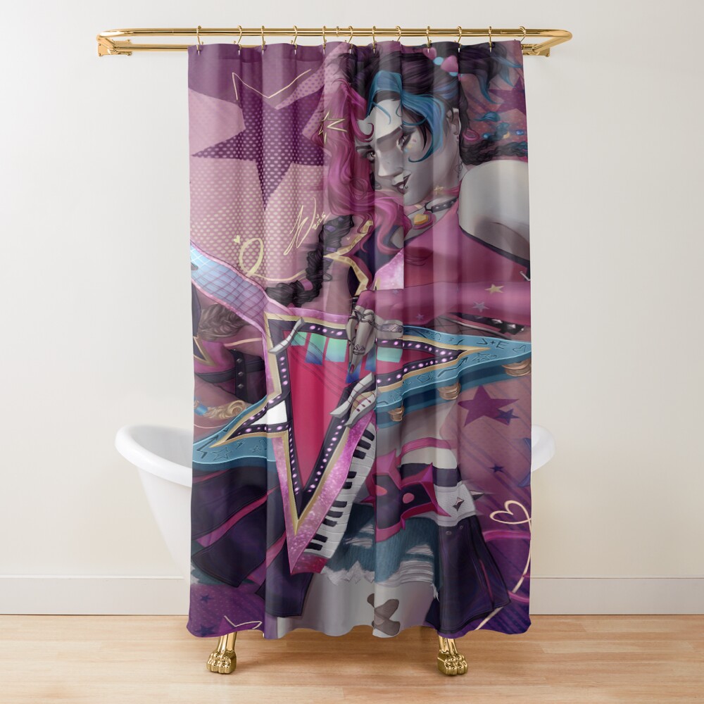 Arcane Lovestruck Jinx Legacy Shower Curtain