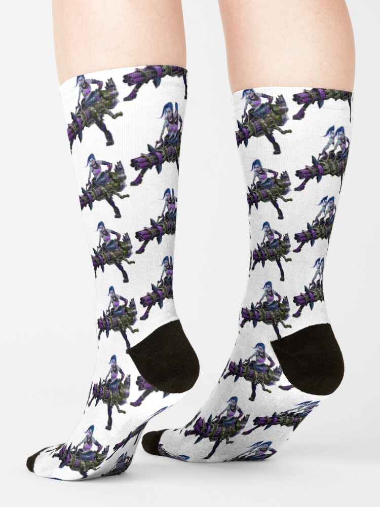 Arcane Jinx Unhinged Queen Socks - Image 2