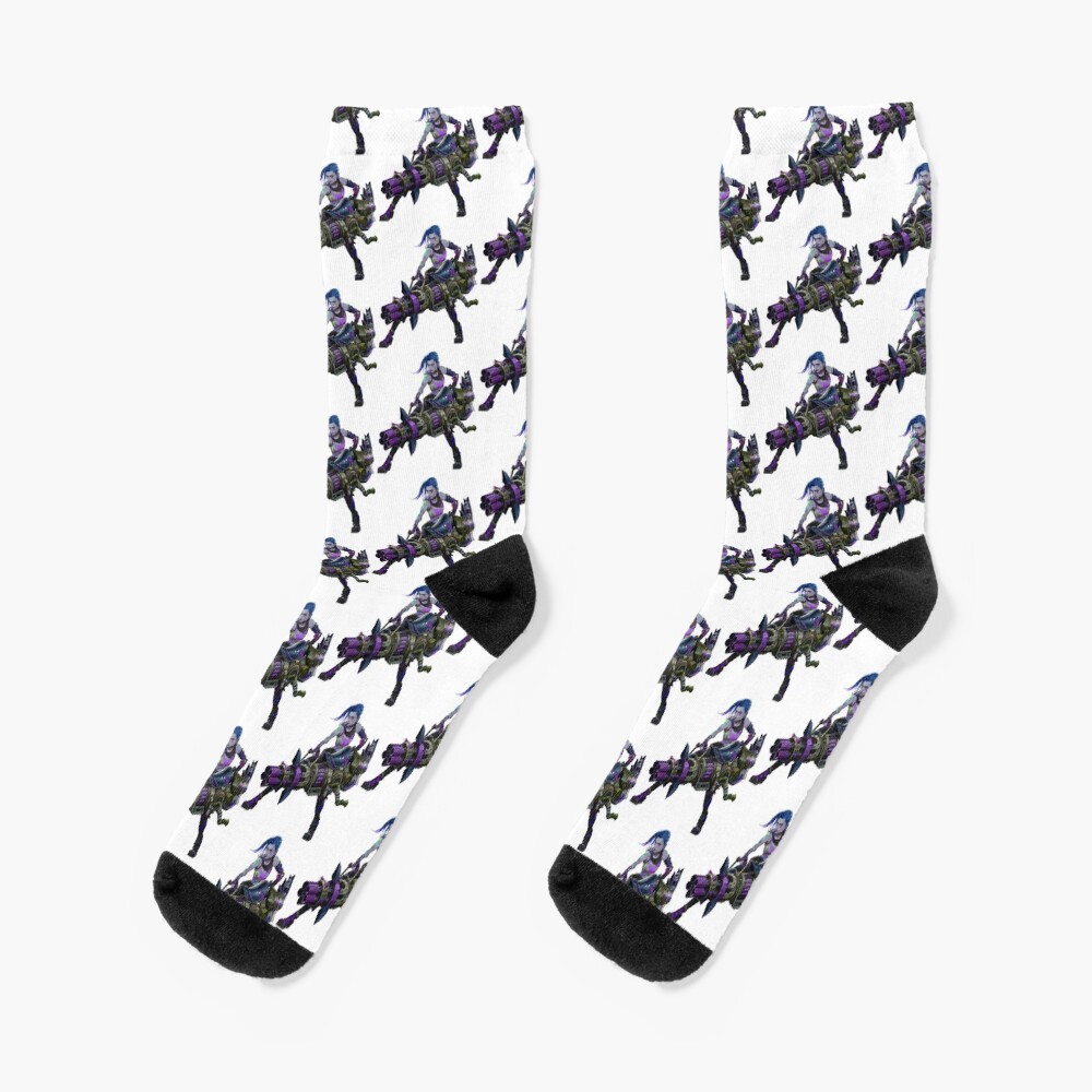 Arcane Jinx Unhinged Queen Socks