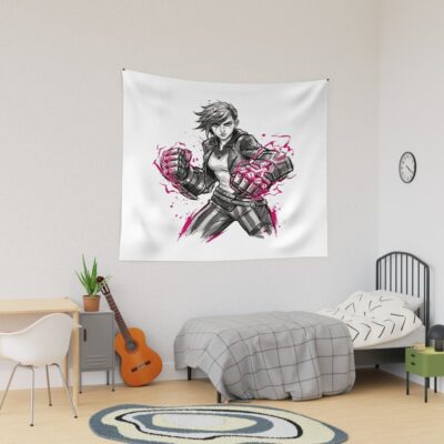 Arcane Vi Street Vanguard Tapestry