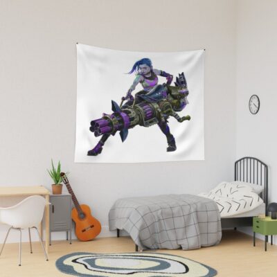 Arcane Jinx Unhinged Queen Tapestry