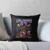 Arcane Sevika Ruthless Warrior Throw Pillow