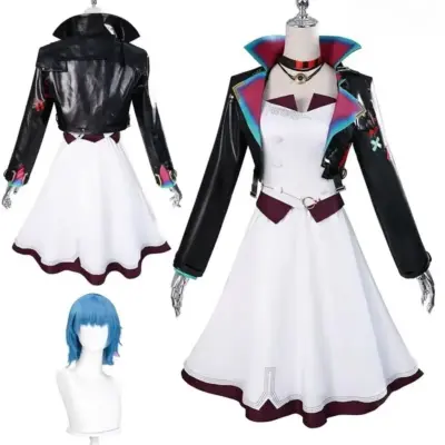 Arcane Jinx Powder Cosplay Wig Costume